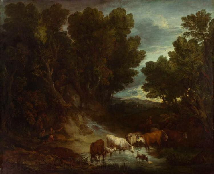 Thomas Gainsborough The Watering Place (mk08)